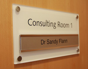 Sandy Flann Consulting Room
