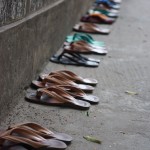 It is obligatory to take shoes off when visiting any religious place in Myanmar.